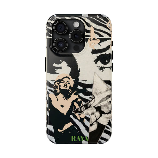 Y2k Black And White Zebra Print