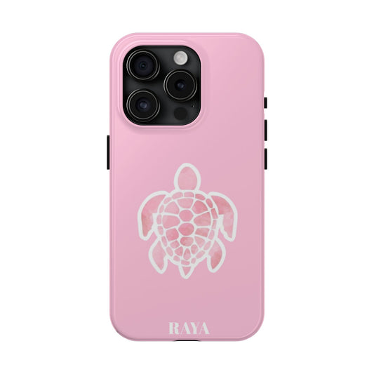 Summer Pink Turtle Print
