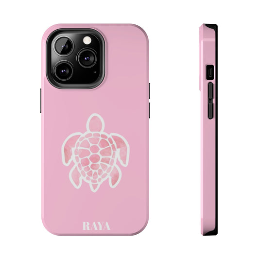 Summer Pink Turtle Print